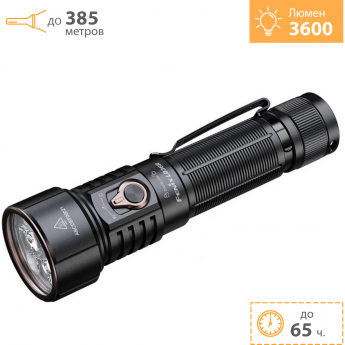 Фонарь FENIX LD36R черный